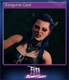Series 1 - Card 1 of 5 - Sanguine Card