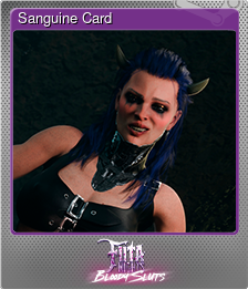 Series 1 - Card 1 of 5 - Sanguine Card