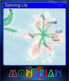 Series 1 - Card 7 of 7 - Spinning Lily