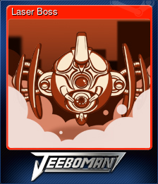 Series 1 - Card 4 of 7 - Laser Boss