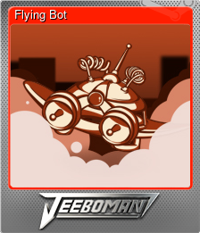 Series 1 - Card 3 of 7 - Flying Bot