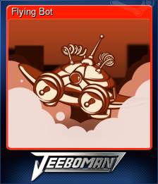 Series 1 - Card 3 of 7 - Flying Bot