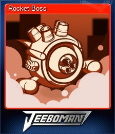 Series 1 - Card 6 of 7 - Rocket Boss