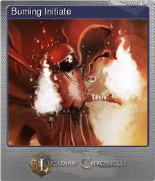 Series 1 - Card 5 of 10 - Burning Initiate