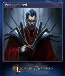 Series 1 - Card 2 of 10 - Vampire Lord