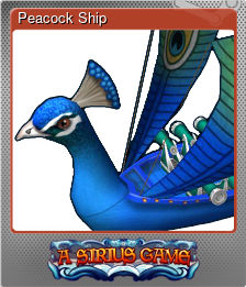 Series 1 - Card 4 of 5 - Peacock Ship