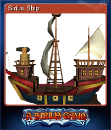 Series 1 - Card 1 of 5 - Sirius Ship