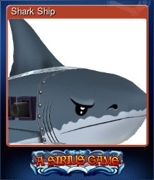 Series 1 - Card 5 of 5 - Shark Ship