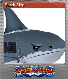Series 1 - Card 5 of 5 - Shark Ship
