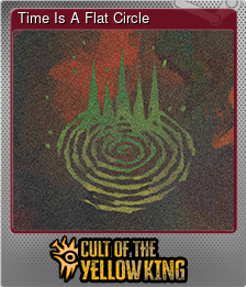 Series 1 - Card 3 of 5 - Time Is A Flat Circle