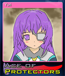 Series 1 - Card 2 of 8 - Yuri