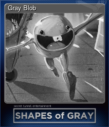 Series 1 - Card 1 of 5 - Gray Blob