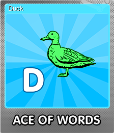 Series 1 - Card 4 of 8 - Duck