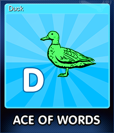 Series 1 - Card 4 of 8 - Duck