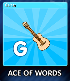 Series 1 - Card 7 of 8 - Guitar