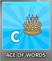 Series 1 - Card 3 of 8 - Cake