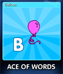 Series 1 - Card 2 of 8 - Balloon