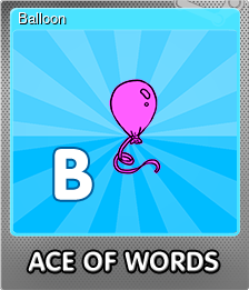Series 1 - Card 2 of 8 - Balloon
