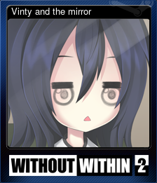 Series 1 - Card 9 of 9 - Vinty and the mirror