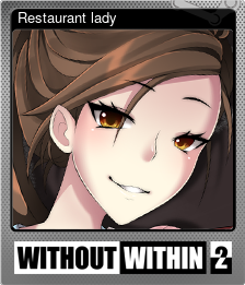 Series 1 - Card 3 of 9 - Restaurant lady