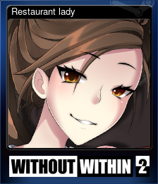 Series 1 - Card 3 of 9 - Restaurant lady