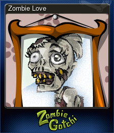 Series 1 - Card 7 of 7 - Zombie Love