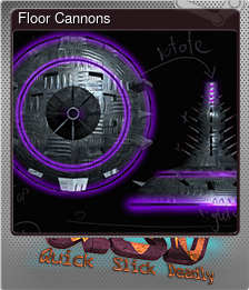 Series 1 - Card 4 of 6 - Floor Cannons