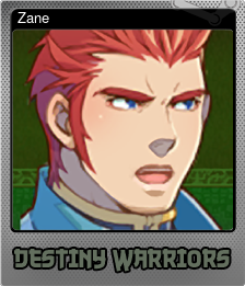 Series 1 - Card 4 of 5 - Zane