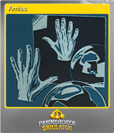 Series 1 - Card 1 of 6 - Amiss