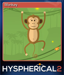Series 1 - Card 4 of 6 - Monkey