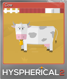 Series 1 - Card 3 of 6 - Cow