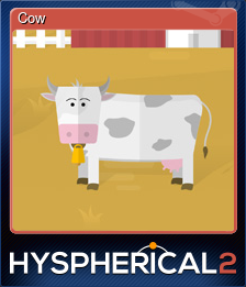 Series 1 - Card 3 of 6 - Cow