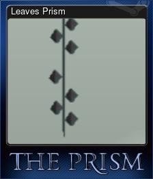 Series 1 - Card 5 of 5 - Leaves Prism