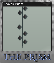 Series 1 - Card 5 of 5 - Leaves Prism