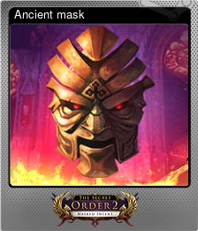 Series 1 - Card 1 of 5 - Ancient mask
