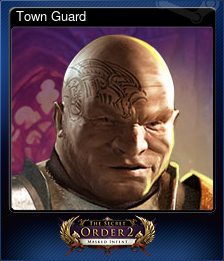 Series 1 - Card 5 of 5 - Town Guard