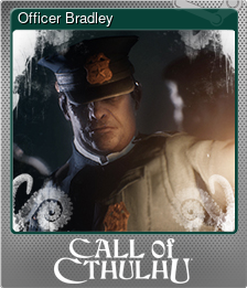 Series 1 - Card 2 of 5 - Officer Bradley