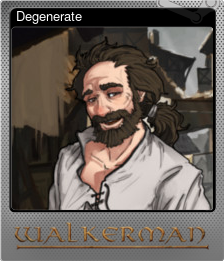 Series 1 - Card 4 of 9 - Degenerate