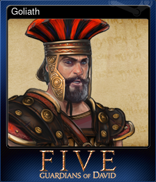 Series 1 - Card 3 of 15 - Goliath