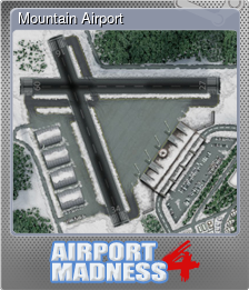 Series 1 - Card 6 of 6 - Mountain Airport