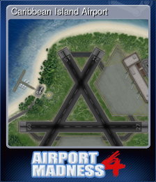 Series 1 - Card 2 of 6 - Caribbean Island Airport