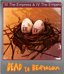 Series 1 - Card 2 of 8 - III The Empress & IV The Emperor