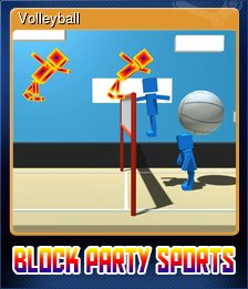 Series 1 - Card 3 of 5 - Volleyball