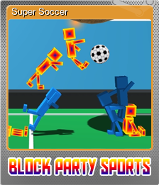 Series 1 - Card 1 of 5 - Super Soccer