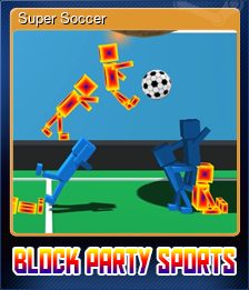 Series 1 - Card 1 of 5 - Super Soccer