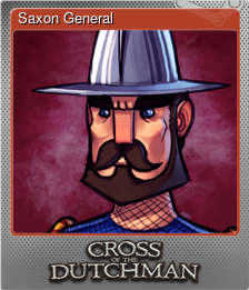 Series 1 - Card 6 of 6 - Saxon General