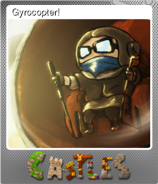 Series 1 - Card 3 of 6 - Gyrocopter!