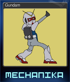 Series 1 - Card 7 of 10 - Gundam