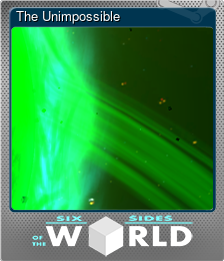 Series 1 - Card 1 of 6 - The Unimpossible
