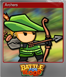 Series 1 - Card 2 of 6 - Archers